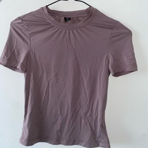 Shein Bae Solid Fitted Tee